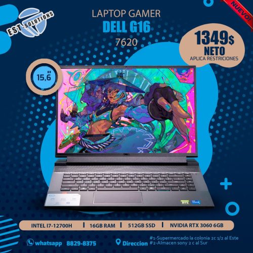 Laptop Gamer DELL G16