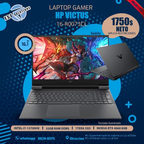 Laptop Gamer HP Victus