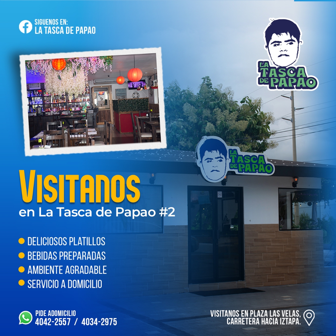 La Tasca de Papao – Restaurante de Carnes y Mariscos Guatemala